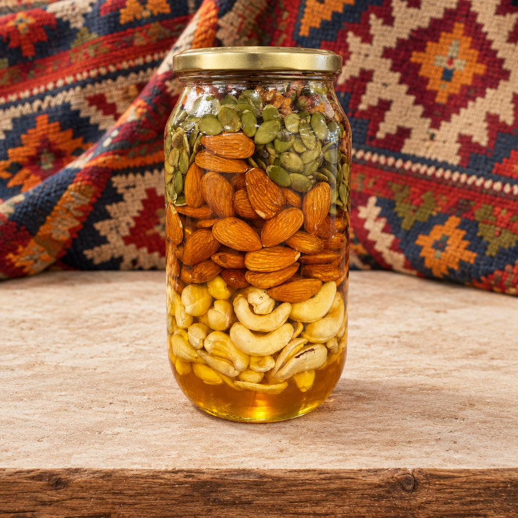 Çerezli Ballı Atom (Kavanozu 1 kg)