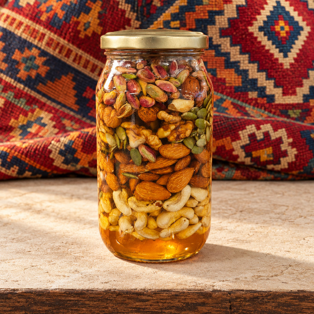 Çerezli Ballı Atom (Kavanozu 1 kg)