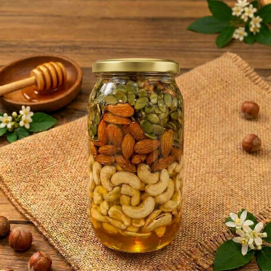 Çerezli Ballı Atom (Kavanozu 1 kg)
