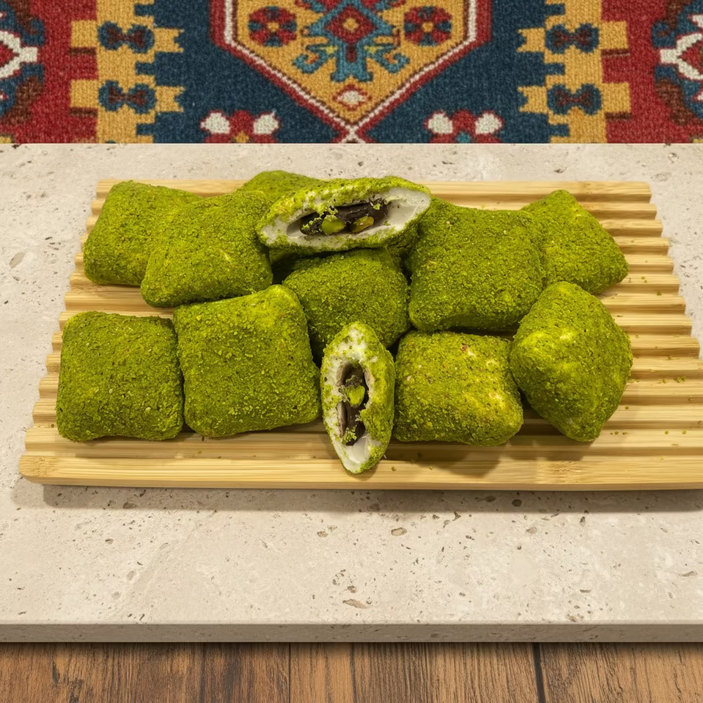 İçi Çikolatalı Antep Fıstıklı Bohça