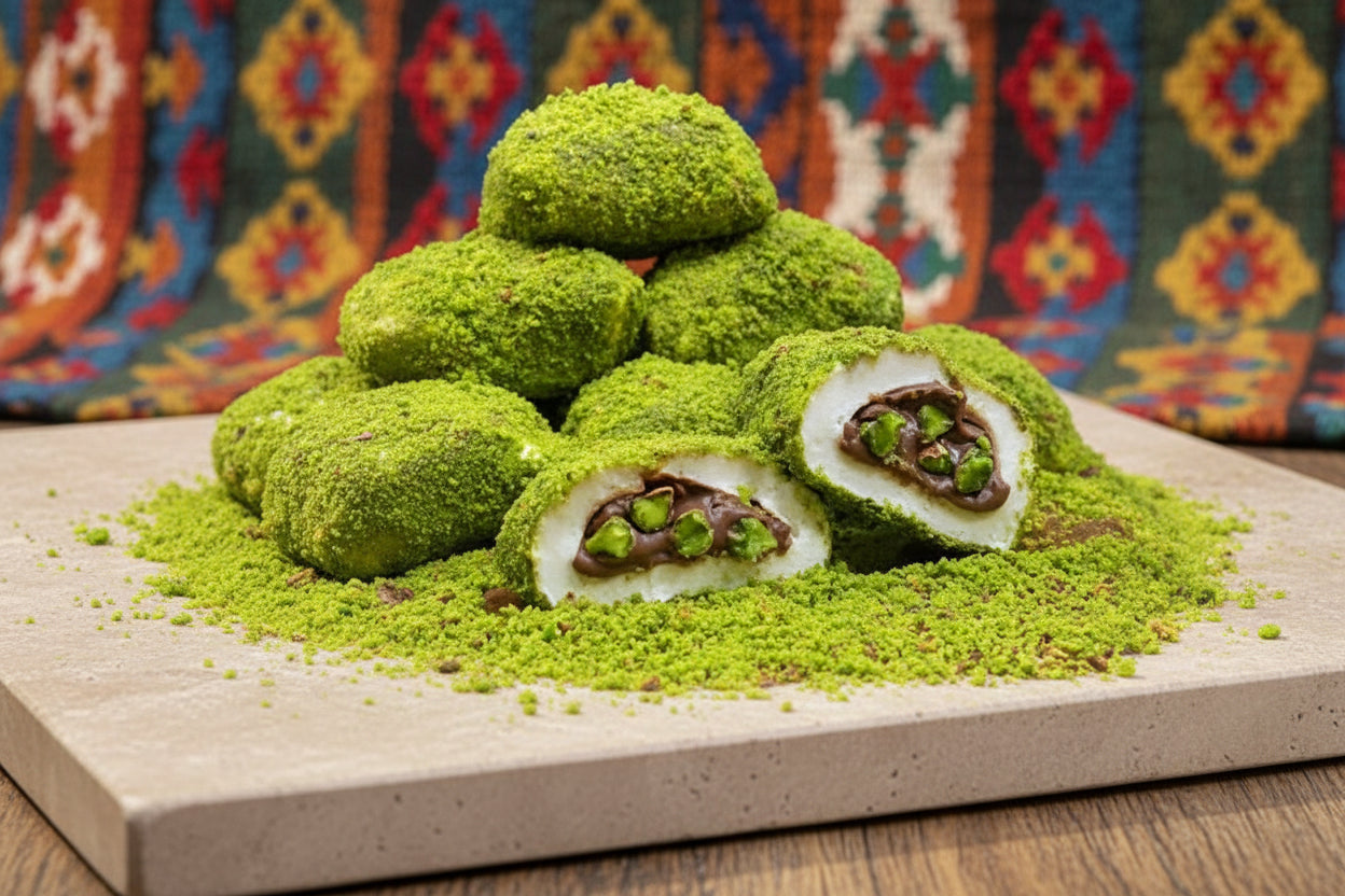 İçi Çikolatalı Antep Fıstıklı Bohça