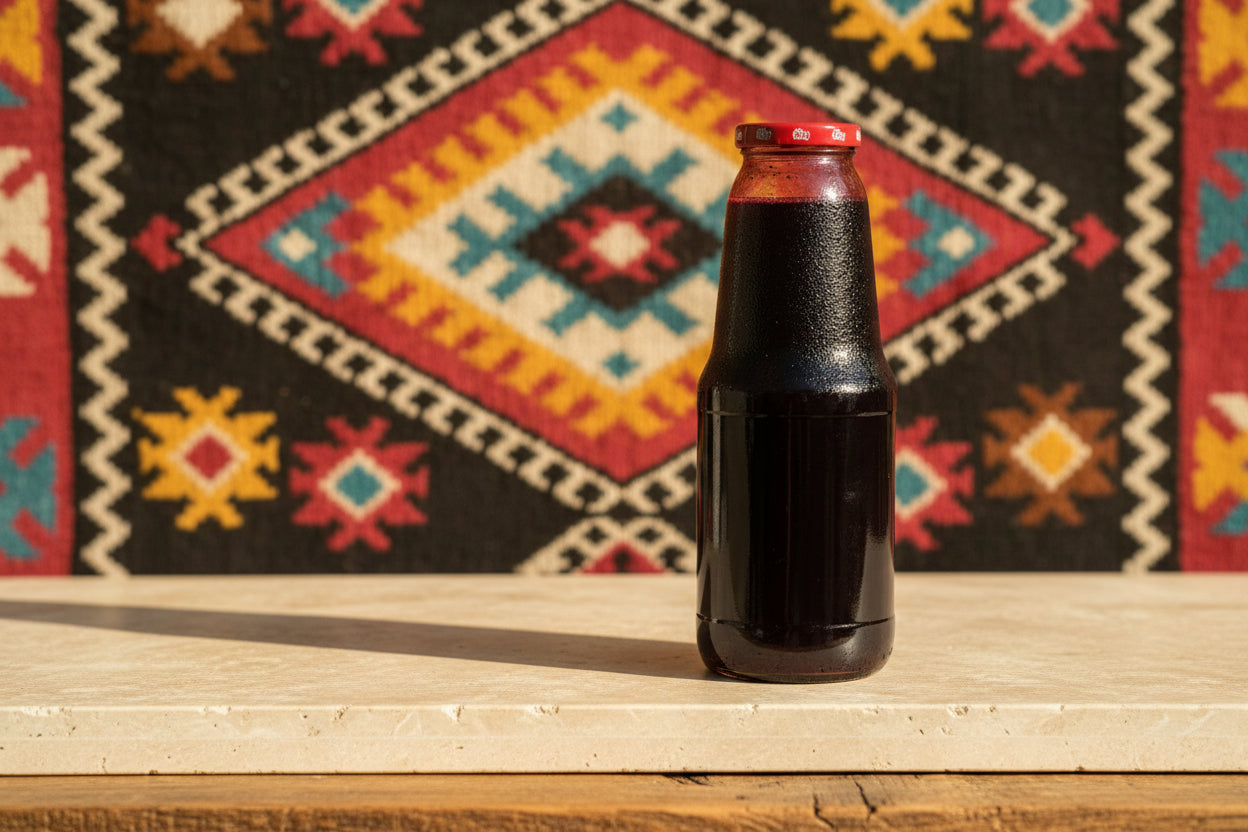 Taneli Karadut Özü Şişesi